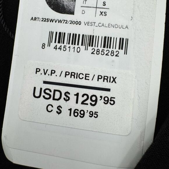 Desigual Calendula Balloon Sleeve V-Neck Tiered Mini Dress in Black Size S NWT - Picture 13 of 16